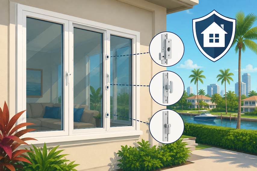 Fortress Multi-Lock Windows for South Florida Homes
