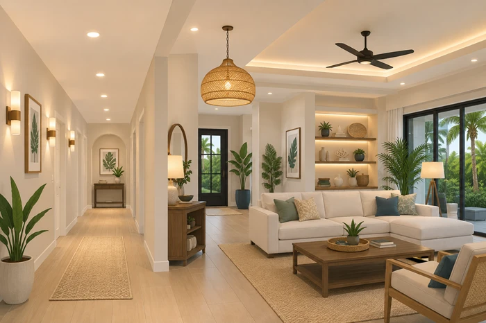 Bright Ideas for South Florida Homes and Hallways