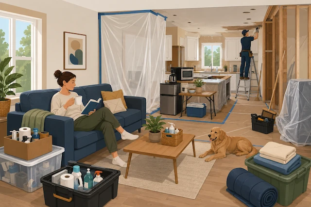 How to Live Comfortably During a Home Remodel Without the Stress