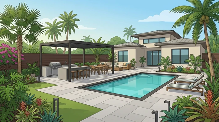 South Florida Backyard Renovation Cost: What to Expect