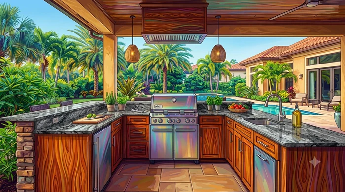 Outdoor Kitchen Cost in South Florida: What to Expect
