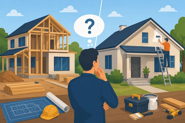 Build New vs. Remodel: Costs, Benefits, and Key Factors